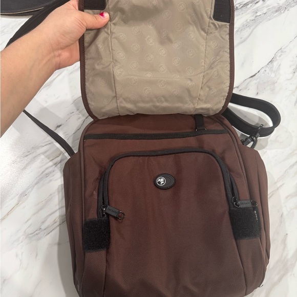 PacSafe Travel Security Metrosafe 200 Anti Theft Gear Crossbody Bag Brown PB008 - Picture 3 of 16